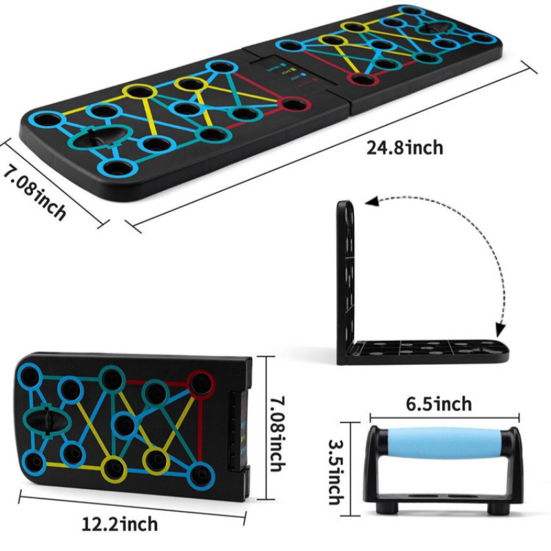 Prone Board Set, Foldable Pron - đánh giá và giá Push Up Board